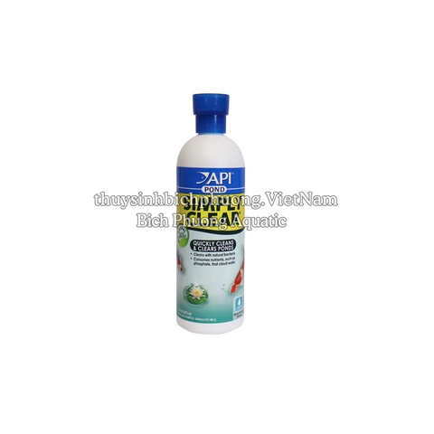API POND SIMPLY CLEAR - VI SINH XỬ LÝ ĐÁY, LÀM TRONG NƯỚC CẤP TỐC