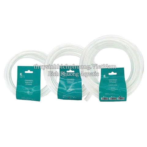 ỐNG NƯỚC CHỐNG GẬP CHIHIROS FI 9/12/16 TRONG SUỐT