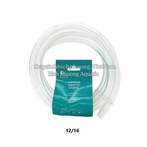 ỐNG NƯỚC CHỐNG GẬP CHIHIROS FI 9/12/16 TRONG SUỐT