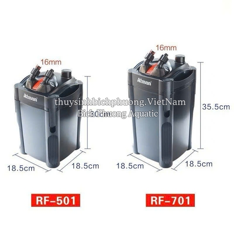 ATMAN RF-501 | 701 | 1001 | 1301 - LỌC THÙNG HỒ CÁ THỦY SINH