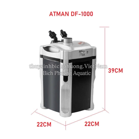 ATMAN DF-500 | 700 | 1000 | 1300 - LỌC THÙNG HỒ CÁ THỦY SINH