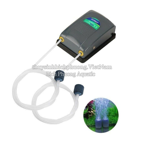 SOBO SB-108 | 248 | 348 | 648 – MÁY BƠM SỦI TẠO OXY CHO HỒ CÁ THỦY SINH (TẶNG DÂY + SỦI)