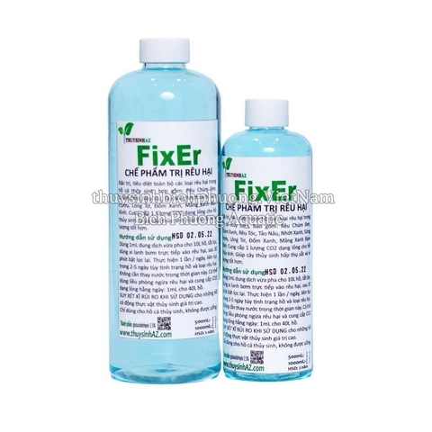 PTV FIXER - DUNG DỊCH DIỆT RÊU HAI