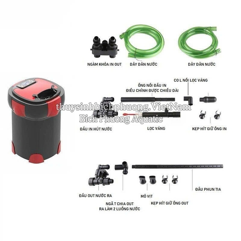 SUNSUN ZW3000 - LỌC THÙNG CHO HỒ CÁ THỦY SINH