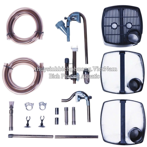 LỌC THÙNG SUNSUN XIAOLI XWA 5 KHAY LỌC TÍCH HỢP VAN XẢ ĐÁY VÀ LỌC VÁNG