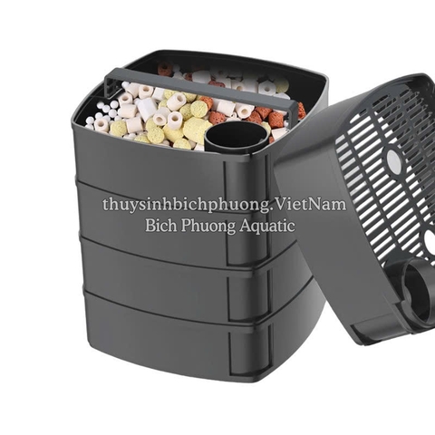 LỌC THÙNG SUNSUN XIAOLI XWA 5 KHAY LỌC TÍCH HỢP VAN XẢ ĐÁY VÀ LỌC VÁNG