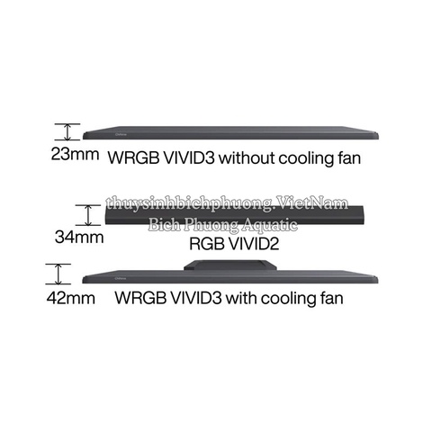 ĐÈN LED CHIHIROS WRGB VIVID 3 LED LIGHT CAO CẤP