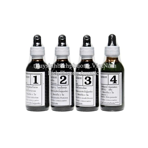 BIO KNOCK 1 2 3 4 – HỖ TRỢ CHĂM SÓC CÁ CẢNH (THÁI LAN)