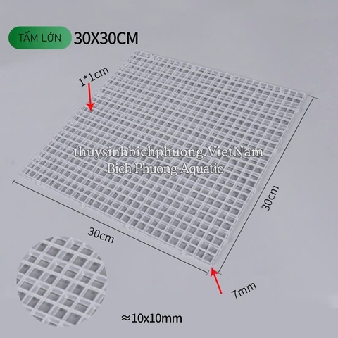TẤM LƯỚI NHỰA LÀM VÁCH NGĂN, NẮP ĐẬY HỒ CÁ, HỒ NUÔI RÙA