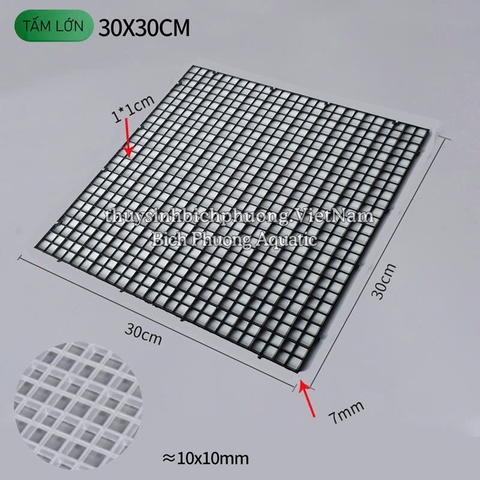TẤM LƯỚI NHỰA LÀM VÁCH NGĂN, NẮP ĐẬY HỒ CÁ, HỒ NUÔI RÙA
