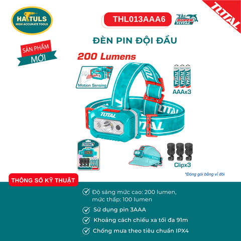 Đèn pin đội đầu - THL013AAA6