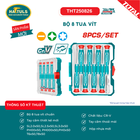 Bộ 8 tua vít - THT250826