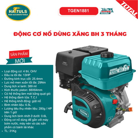 Động cơ nổ 13HP - TGEN1881