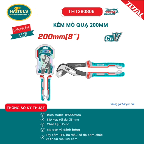 Kềm mỏ quạ 200mm - THT280806