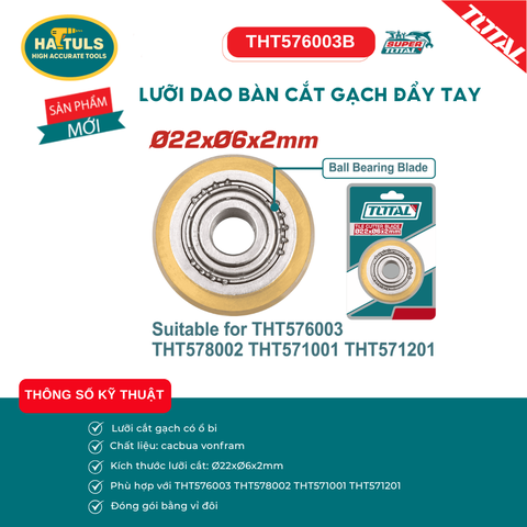 Lưỡi dao Bàn cắt gạch đẩy tay - THT576003B