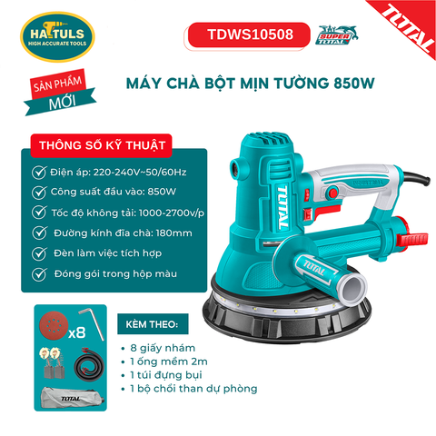 Máy chà bột mịn tường 850W - TDWS10508