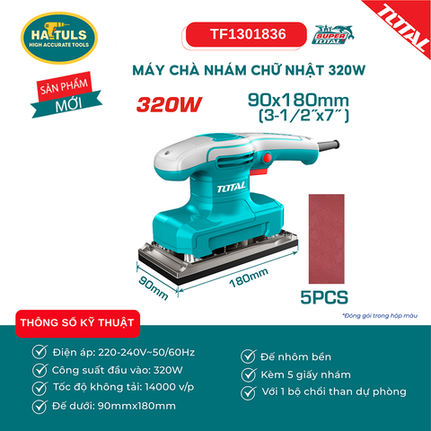 Máy chà nhám chữ nhật 320W - TF1301836