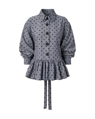 [ GREY ] LADYBUG SHIRT