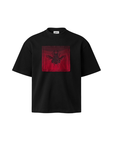 [ BLACK ] THE BEETLE OMBRE TEE
