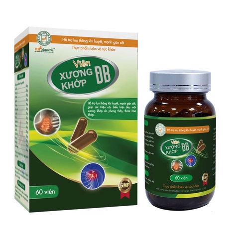 Viên Xương khớp ĐB hỗ trợ giảm triệu chứng bệnh thoái hóa khớp, viêm khớp, đau khớp gối