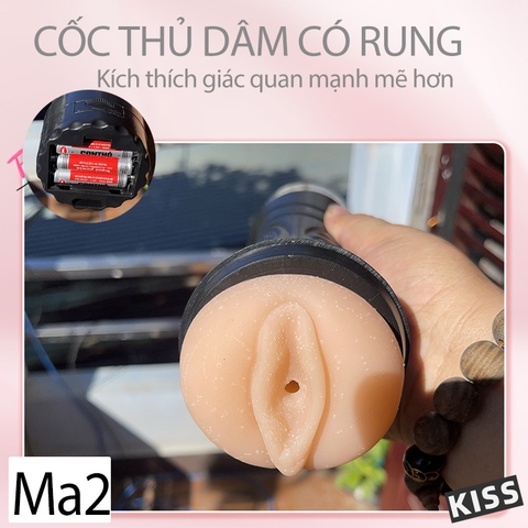 ma2 Cốc thủ dâm rung điện｜Động cơ mạnh, khoái cảm nâng cấp