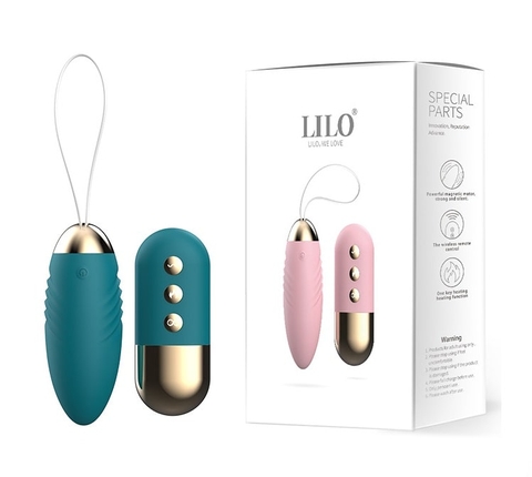 Trứng Rung Tình Yêu Sạc Điện Có Sưởi Ấm Lilo – TR 37