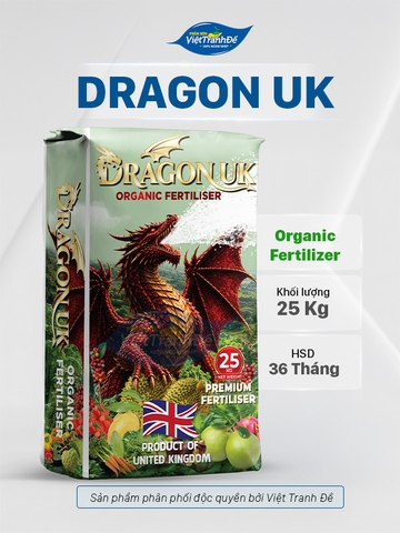 PHÂN HỮU CƠ VƯƠNG QUỐC ANH DRAGON UK