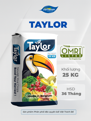 PHÂN GÀ HỮU CƠ BỈ TAYLOR