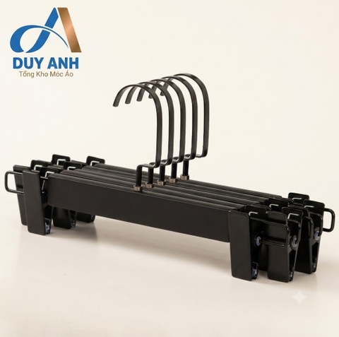 Kẹp Quần Gỗ Đen Cao Cấp - Kẹp Mạ Đen