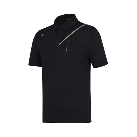 Áo Polo le coq golf Nam GQ121MTS32-BLCK