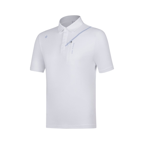 Áo Polo le coq golf Nam GQ121MTS32-WHTE