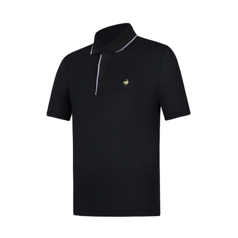 Áo Polo le coq golf Nam GQ121MTS35-BLCK