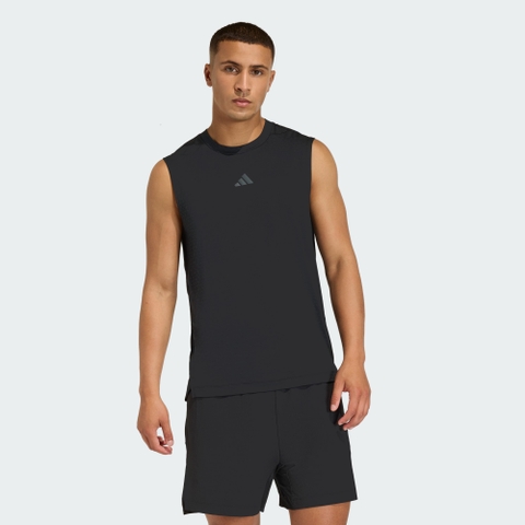 Áo Tank Top tập luyện adidas D4T Power 3 sọc Nam - KD0373