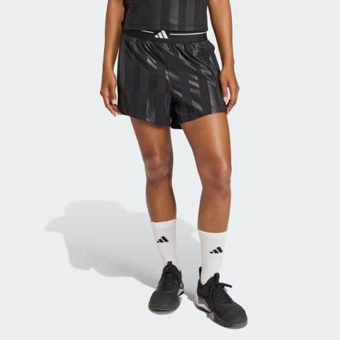 Quần short tập luyện adidas Hyperglam 3 sọc Nữ - KD7025