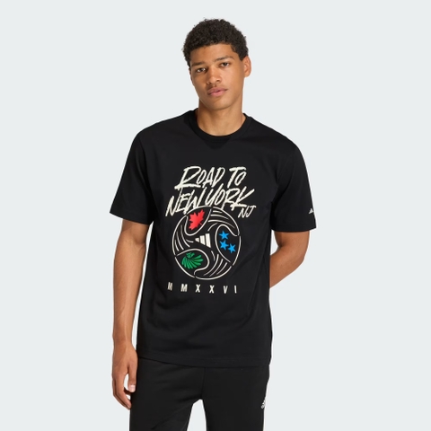 Áo T-shirt adidas Road To NY NJ FIFA World Cup 26 Nam - KB2533