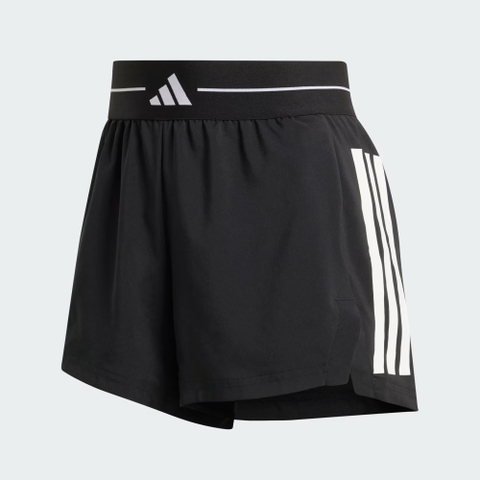 Quần short tập luyện adidas Hyperglam 3 gạch Nữ - JX1865