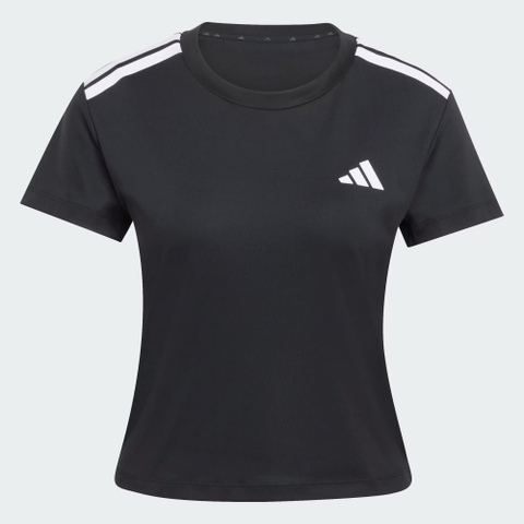Áo T-shirt tập luyện adidas Hyperglam 3 gạch Nữ - KC7639