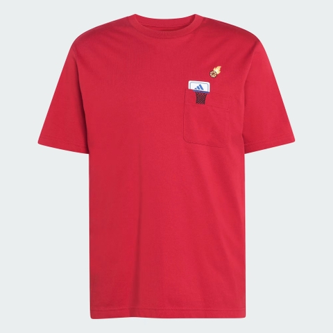 Áo T-shirt adidas Mini Basketball Nam - KB2525