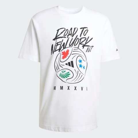 Áo T-shirt adidas Road To NY NJ FIFA World Cup 26 Nam - KB2535
