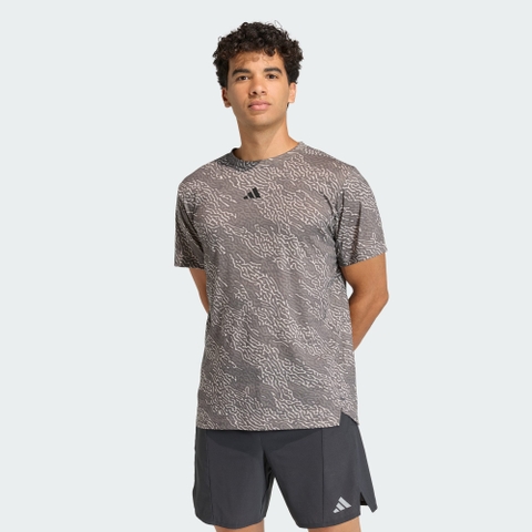 Áo T-shirt tập luyện adidas D4T Power AOP Nam - KF3098