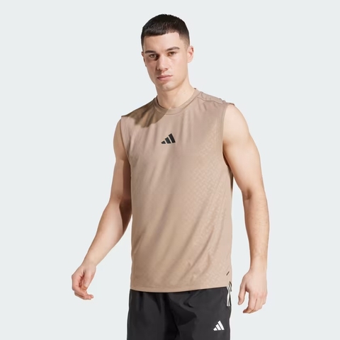 Áo Tank Top tập luyện adidas Power 3 sọc Nam - JX6293