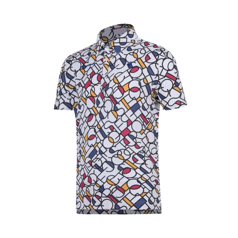 Áo Polo le coq golf Nam LG5SHS03MV-WH00