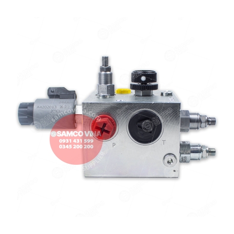 Đế van nạp tích áp thắng xe nâng DRF450/DRF420 | 9235430025, 923543.0070