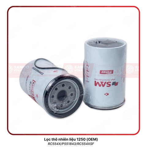 Lọc thô nhiên liệu 1250/1151 (OEM) | RC554X