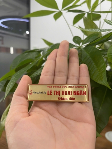 Thẻ tên đeo ngực