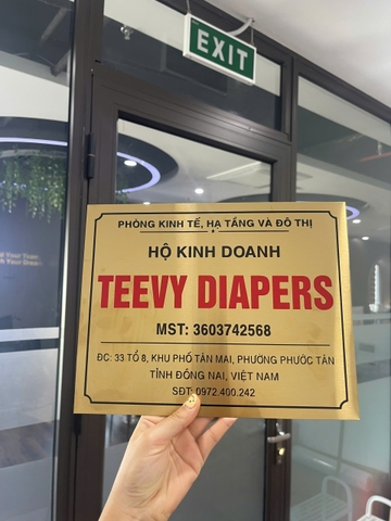 Biển Công Ty Chất Liệu Inox