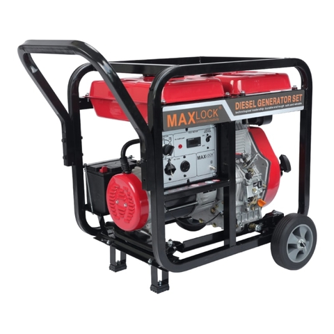 Máy phát điện chạy dầu Maxlock MD9500 (7.5KW - 220V)