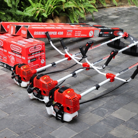 Máy cắt cỏ OSHIMA SUPER 330 900W Đỏ-đen 2 thì (rời, chết)
