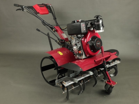 Máy xới đất 2 cầu trước Huspanda HCT178DE (Động cơ dầu 178F - Estart)