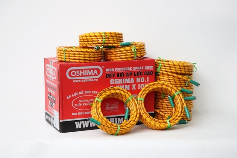 Ống nhựa PVC Oshima No.1 8.5mm x 10m Vàng